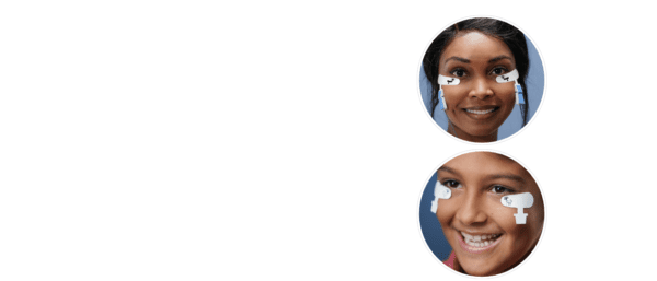 Sensor Strip adhesive skin electrodes for ERG testing